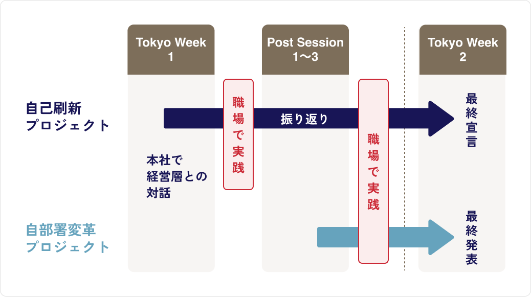 プログラムの進め方
